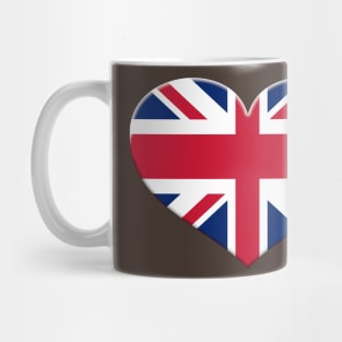 I Love Great Britain - Heart Union Jack Mug